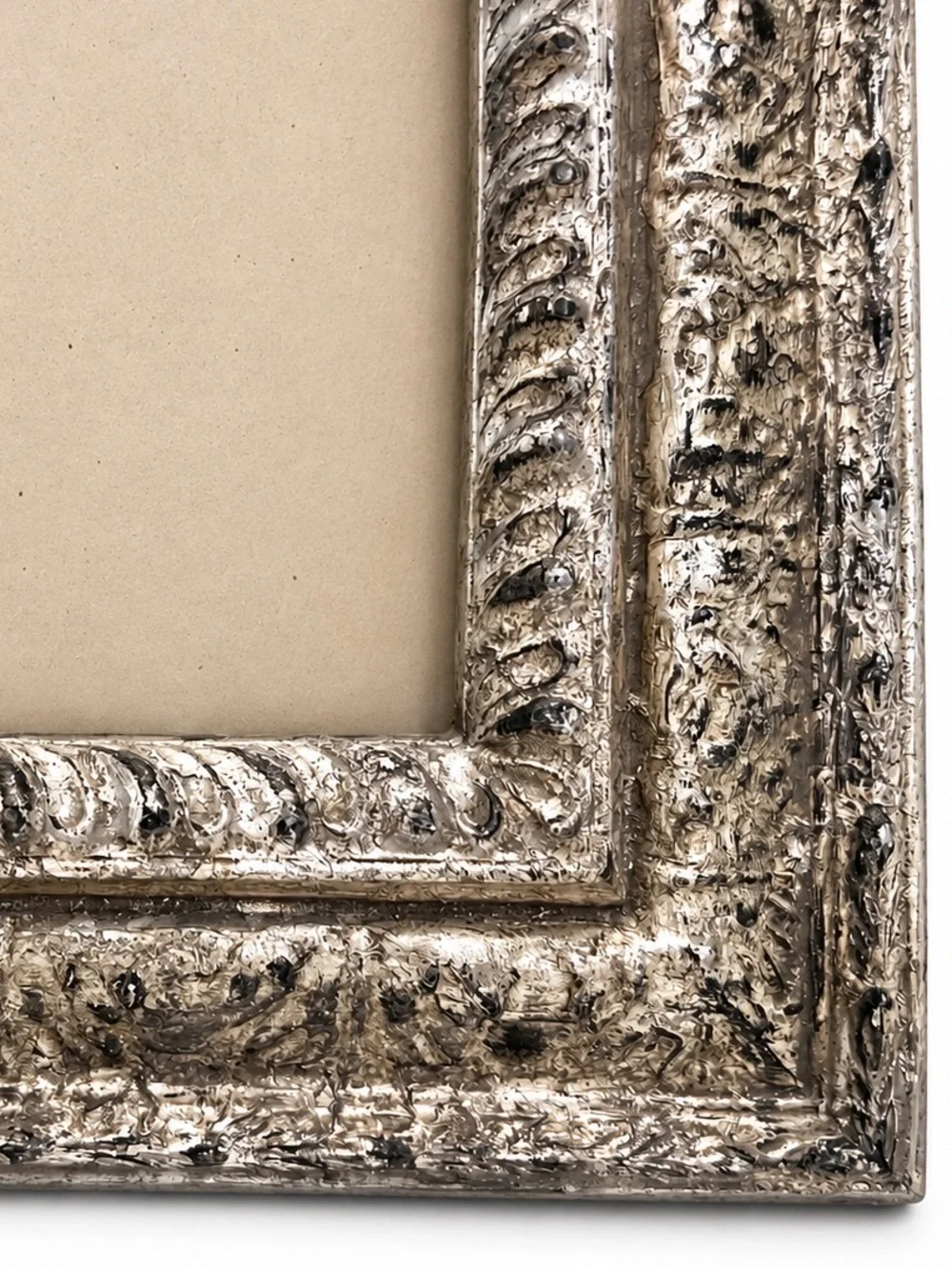 Vintage Carr International Silver Plated 5x7 Ornate Picture Frame